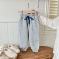 thumbnail image 3 of YunPes Comfortable Girls Pants Casual Bottoms with and Pockets for and Everyday Wear Little Girl Gymnastics Clothes, 3 of 3