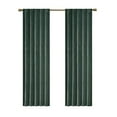 thumbnail image 6 of 510 Design Colt Modern Curtain with Back Loops Adult Velvet Green 37x95 Indoor, 6 of 6