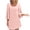 Solid Color, variant on Sentmoon Fall Wedding Guest Dress Solid Color 3/4 Sleeve Crew Neck Midi Dresses for Women Relaxed Fit Casual T Shirt Dress