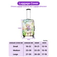 thumbnail image 5 of Poodle Hello Spring Time Flower Floral Nature Travel Luggage Cover Poodles Dog Lover Gifts Idea Suitcase Dust Protective Decor - 02031, 5 of 5