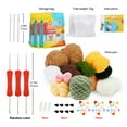 thumbnail image 4 of UzecPk Beginners Crochet Kit, 3 Pack Cute Small Animals Kit for Beginers and Experts, Crochet Starter Kit for Beginner DIY Craft Art., 4 of 7
