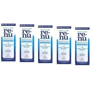 Renu Contact solution, Advanced Triple Disinfectant Formula 2 fl oz - 5 Pack