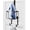 Regular Black, variant on WarmHaven Over The Door/Wall Mount Ironing Board Hanger, Laundry Room Iron and Ironing Caddy Board Storage Holder White