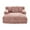 Pink, variant on Homefun 61"Chenille Oversized Chaise Lounge Chair Indoor No Assembly Required Sofa Bed with side bag 3 Pillows
