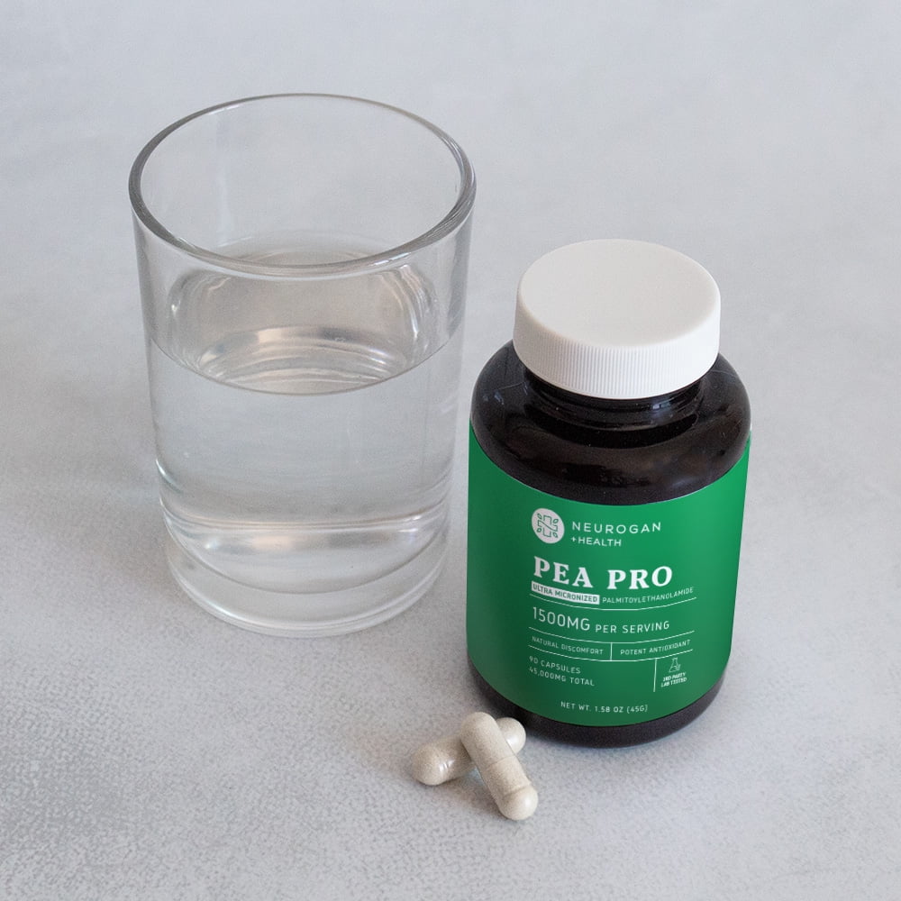 Ultra Micronized Palmitoylethanolamide (PEA) Supplement - 1500 MG Per Serving - Highly Purified & Bioavailable - 90 Capsules - Natural Discomfort Support for Men and Women