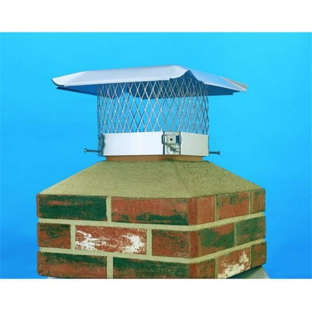 Chimney Cover - Lindemann 150133 Hy-C 13x13 HY-C S.S. Chimney Cover