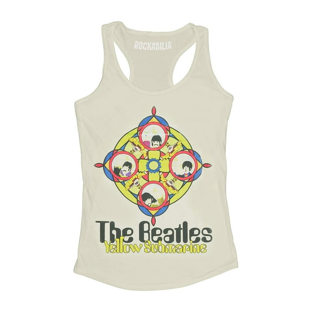 The Beatles Débardeur Jaune sous-Marin pour Femmes