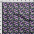 thumbnail image 4 of oneOone Polyester Spandex Fuschia Pink Fabric Asian Floral Dress Material Fabric Print Fabric By The Yard 56 Inch Wide, 4 of 4