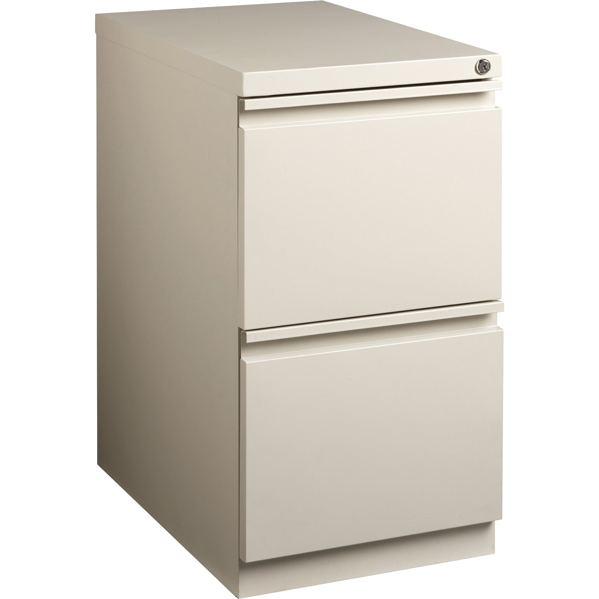2 Drawer Lateral Wood Lockable Filing Cabinet, Black - Walmart.com