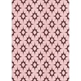 thumbnail image 1 of Ahgly Company Machine Washable Indoor Rectangle Transitional Light Rose Pink Area Rugs, 2' x 3', 1 of 7