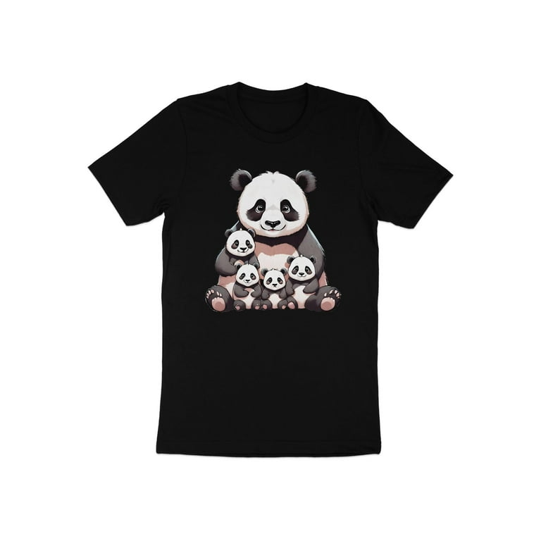 Cute Panda Mama & Cub Bear T-Shirt Cute Panda Mama & Cub Bear T-Shirt