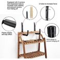 thumbnail image 3 of Garage Hooks, Wall Mounted Bike Hook Heavy Duty Garage Storage Utility Hooks with Jumbo Arm, 6 Pcs Garage Rack Hanger and Chair Pipe Organizer, 3 of 4