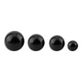 thumbnail image 4 of 100 piezas de Ojos de juguete con arandelas 6/8/9/10/12 mm mu?eca haciendo ojos de mu?eca de plástico kits para felpa peluche oso de peluche de animales juguetes(12mm) EOTVIA No, 4 of 4
