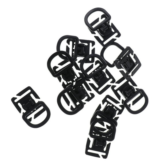 HEATSHAKING 10Pcs Adjustable Fastener Belt Buckle for Backpacks and Outdoor Supplies Heavy-Duty Lock Slider