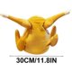 thumbnail image 3 of Moving Turkey Leg Hat Sand Sculpture Toy Electric Chicken Leg Hat Dances With Music, 3 of 5