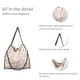 thumbnail image 5 of Guardurnaity Bolso cruzado accesorio de moda para regalos individuales de moda bolsos cruzados Ba con cadena para hombro Bolsas de mensajero y de hombro blanco plateado, 5 of 6