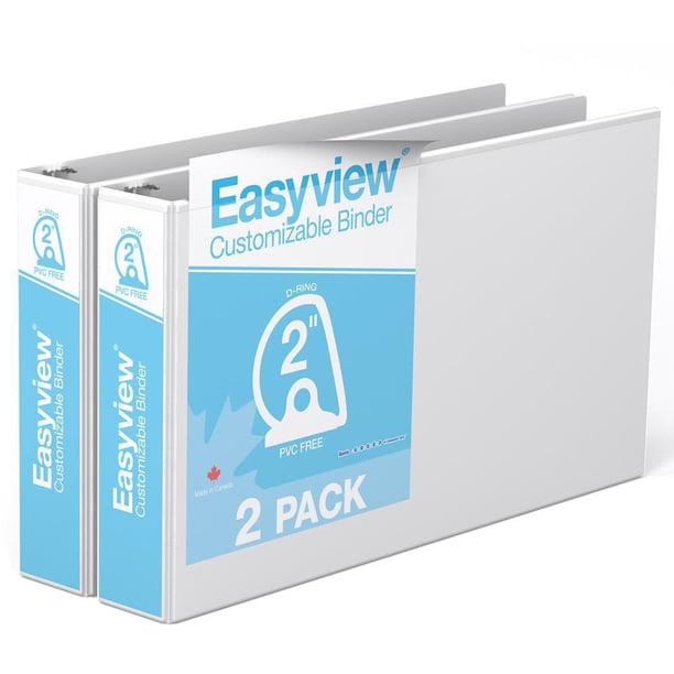 Samsill Economy Round-Ring View Binder