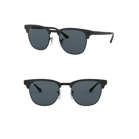 Ray-Ban Unisex RB3716 Clubmaster Metal Sunglasses, 51mm