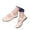 White, variant on ibiyuan Wide Toe Box Sneakers Women Adjustable Upper Women's Walking Shoes Mesh Knitted Woven on Womens Sneakers Soft Hands-Free Platform Mary Janes Barefoot Shoe