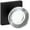 Satin Black, variant on Baldwin Hd.Ccy.Csr Contemporary Crystal Non-Turning One-Sided Dummy Door Knob - Nickel