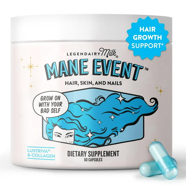 Vitaminas para cabello, piel y uñas: legendario evento sobre melena de leche