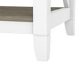 thumbnail image 5 of Bowery Hill 5 Shelf Modern Wood Bookcase Set in Shiplap Gray/White, 5 of 8