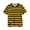 X3Yellow, variant on lnmuld Cute Tops for Girls Striped Print Short Sleeve Casual Kids Tee Shirt Soft Comfortable Daily Wear for Girls and Boys Color:Green,Size:2-3 Years