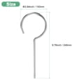 thumbnail image 3 of Uxcell Laboratory Retort Support Ring Clamp 100mm Opening Stainless Steel for Lab, 3 of 6