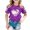 Purple, variant on OOOUM Big Girls Glitter T Shirts Modern Fit Crewneck Baseball Heart Graphic Short Sleeve Tees Trendy Comfortable Casual Tops Purple 12-13 Years