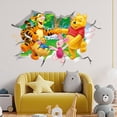 thumbnail image 4 of Winnie the Pooh Wall Sticker 3D Wall Sticker Children wall sticker Cartoon character wall sticker Cartoon background Wall decoration Birthday gift Children bedroom decoration 60*40CM, 4 of 4