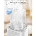 thumbnail image 3 of RUPOUN Bottle Warmer, 8 in 1 Fast Baby Milk Portable Warmer with Timer and Temperature Control for Breastmilk or Formula, with Defrost, Sterilizer, Keep, Heat Food, White, 3 of 9