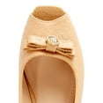 thumbnail image 4 of Victoria K Bow With Rhinestones Wedge Flats (Women), 4 of 6