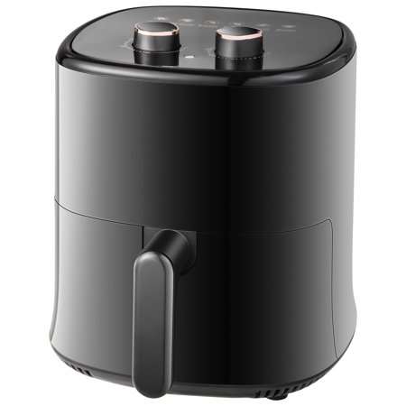 Inolait Air Fryer  4.5 Quart Capacity Electric Airfryer Oven Cooker  Black