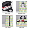 thumbnail image 4 of Naloa Rainbow Rabbit Print Lightweight DayBackpack Suitable for school, work, shopping, travel, etc., 4 of 5