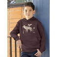 thumbnail image 2 of Hyena Summer Illustration Hoodie Juniors -Image by Shutterstock,  x-Large, 2 of 4