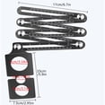 thumbnail image 5 of 6 Fold Angles Measuring Ruler Template Tool Portable Construction Angles Ruler, 5 of 7