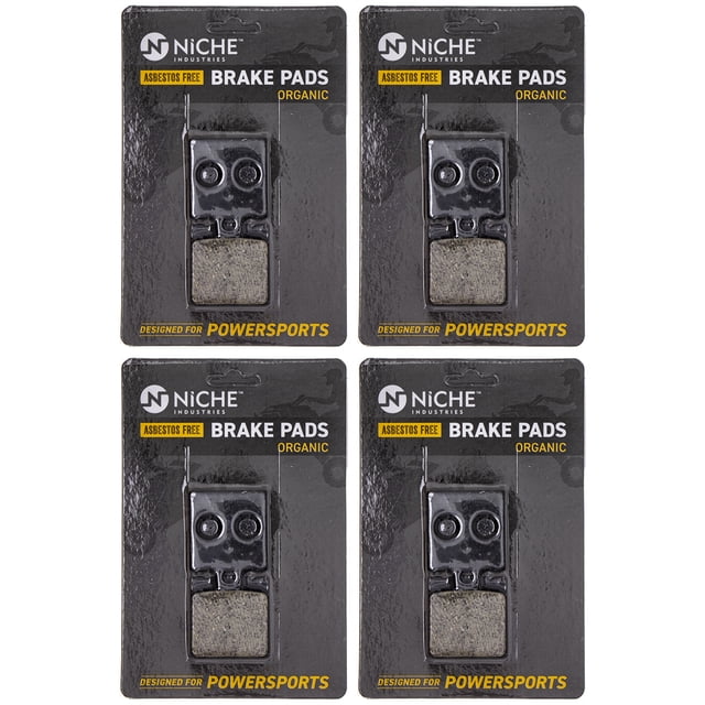 Niche Rear Brake Pad Set for Ducati 996 Rear Organic Motorcycle 4 Pack 519-KPA2562D