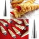 thumbnail image 3 of 3 uds molde para helado, molde para pastel, cuerno de crema, moldes para croissants de acero inoxidable, pastelería pequeña de Dinamarca Miss12.1 * 3,4 cm, 3 of 4