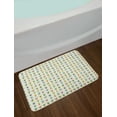 thumbnail image 2 of Cactus Bath Mat, Repetitive Cacti in Pots Monstera Plants on Pastel Tone Backdrop, Plush Bathroom Decor Mat with Non Slip Backing, 29.5" X 17.5", Eggshell Khaki, by Ambesonne, 2 of 2