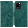 thumbnail image 2 of Compatible with Samsung Galaxy S20 Ultra 5G Embossed Cute Tiger Flip Folio Wallet Case Card Pocket Holder Cover, 2 of 5