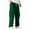 Green, variant on Men Cargo Work Sweatpant,Wide Led Pants,Men's Pants Solid Color Multi Pocket Split Hem Work Cargo Elastic Waist Jogger Long Pants