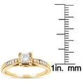 thumbnail image 3 of Ladies Affortable 14K Unique Natural 0.6 Ctw Diamond Engagement Ring Cheap (Yellow Gold Size 5), 3 of 3