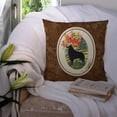 thumbnail image 3 of Carolines Treasures SS8058PW1414 Schipperke Fabric Decorative Pillow, 14Hx14W, multicolor, 3 of 4