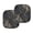 Black Marble Print, variant on FUIALDOLG Patriotic Car Windshield Sunshade Retro USA Flag Print Front Window Sun Shade Set - 2pcs Auto Sun Blocker Visor Sun Shield for Sedans SUV Truck - Universal Car Accessories for Women Men