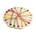 thumbnail image 2 of Juguete de cuerda para desenredar, nudos de cuerda para niños, juguete educativo temprano, clasificación mental, desata el nudo Forma octágono, 2 of 9