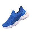 thumbnail image 2 of Kids Slip On Breathable Mesh Knit Sneakers Lightweight Cushion Running Walking Shoes Boys Girls Casual Athletic Trainers, 2 of 5