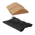 thumbnail image 4 of serony Cork Squat Wedge Yoga Block Yoga Prop Accessory for Pilates Stretching 2 Piieces with bag, 4 of 9