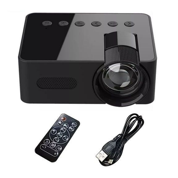TAPDRA Compact Projector for Personal Cinema - YT100, WiFi & Cable Supported, 14-100" Screen