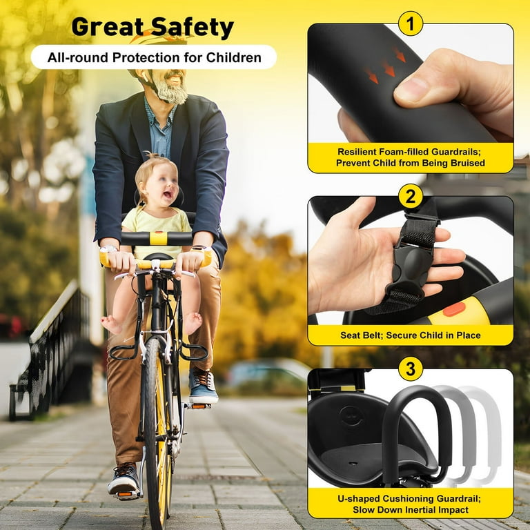 Kid bike attachment seat sale