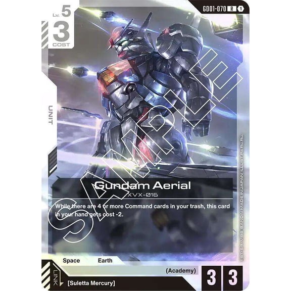 Newtype Rising Gundam Aerial GD01-070